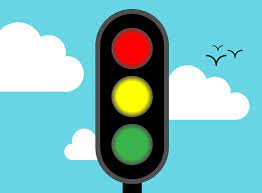 traffic light colors are red yellow