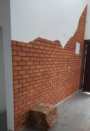 Clay Red Brown Brick Wall Cladding