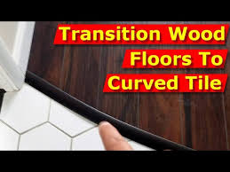 wood floors to curved tile