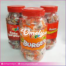 Kẹo dẻo Yupi Burger (Hộp) - Omely - Candy & Snack Shop