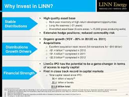 Line stock message board for investors. Linn Energy Overview