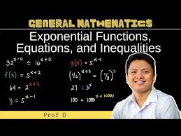 Exponential Functions Equations And
