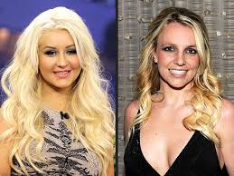 christina aguilera welcomes britney spears
