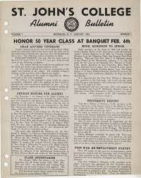 Alumni Bulletin - Alumni Bulletin 1940-1950 - St. John's University Digital  Memory gambar png