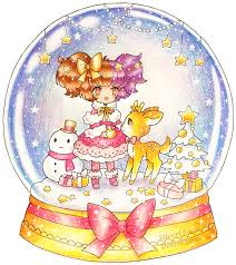 Snowman snow globe merry christmas 4k. Download Hd C Snow Globe By Cartoon Transparent Png Image Nicepng Com