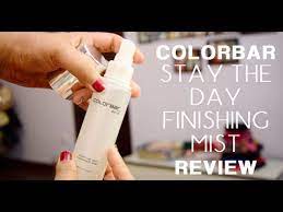 colorbar stay the day finishing mist