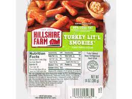 lit l smokies turkey smoked sausage