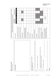 Manual Handling Assessment Charts Indg383