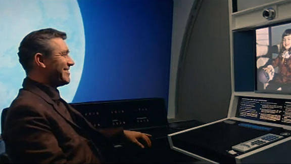 Video calling — '2001: A Space Odyssey,' 1968