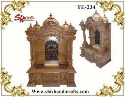 wooden temple for usa shivhandicrafts