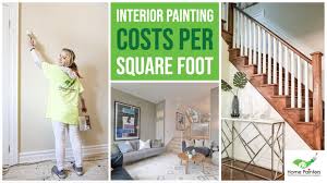 interior painting costs per square foot