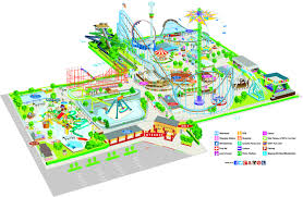 2014 Cliffs Amusement Park Map Parking Design Map