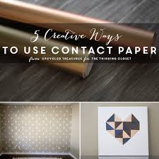 5 Creative Ways To Use Contact Paper