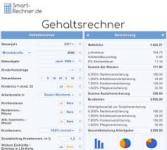 gehaltsrechner 2022 nettolohn einfach