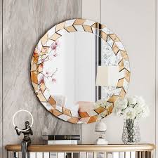 60cm Wall Mirror Round Accent Mirror