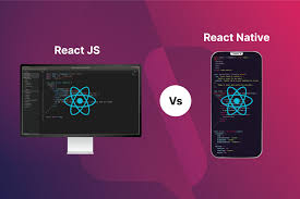 react native vs react js usage