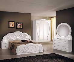 italian bedroom set with 4 door wardrobe