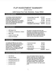 4 How To Write Investment Summary Templates Pdf Doc