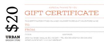 E Gift Certificate Template Barca Fontanacountryinn Com
