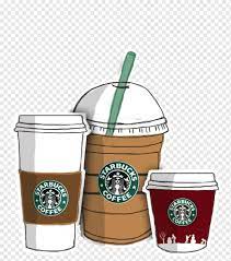 Starbucks Coffee Рисование Фраппучино, Старбакс, карандаш, крышка, кофе png  | PNGWing