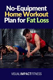 No Equipment Home Workout Plan For Fat Loss