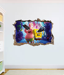 Spongebob Wall Sticker Art High Quality