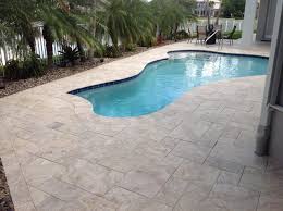 Royal Oyster Marble Pavers Pool Deck
