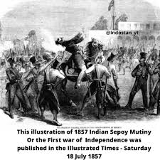 Indostan_yt on X: "This illustration of 1857 Indian Sepoy Mutiny Or the  First war of Independence was published in the Illustrated Times - Saturday  18 July 1857 #History #sepoymutiny #Indianhistory https://t.co/0Ht7SyR6Bi"  / X