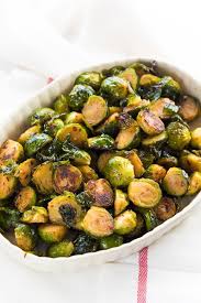 maple roasted brussels sprouts the