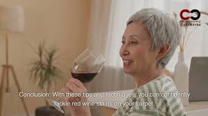 removing red wine stains from your