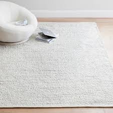 boucle texture rug gray pottery