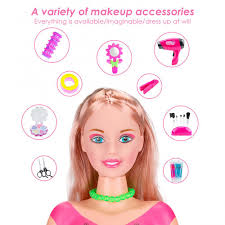 set kids hairdressing makeup doll