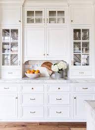 Are your kitchen cabinets looking dingy? My Kitchen Reveal Rach Parcell Kitchen Buffet Cabinet Kitchen Refresh Kitchen Interior