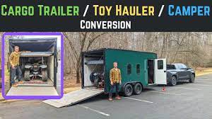7 x16 cargo trailer toy hauler