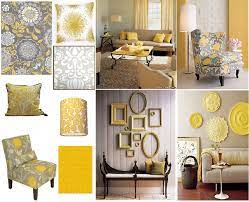 gray and yellow living room grey and