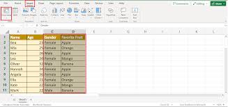 how to create a cros in excel