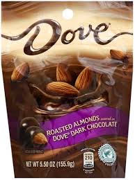 dove dark chocolate almonds