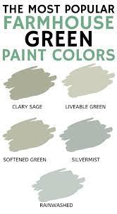 Neutral Gray Green Paint Colors If You