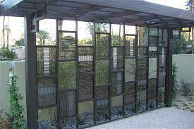 Nepal Glass Partition Panels Etched