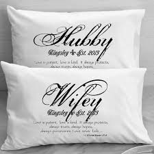 wedding anniversary gift ideas awesome pillow weddding remarkable 30th for friends 25th wife him 5 years