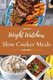 weight watchers meals for the crock pot