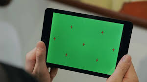 Occasionally, the pixels on your computer screen will get stuck and you may see a red, blue, green, white or black spot. Man Holding In Hands Tablet Pc With Chroma Key Screen Man Using Tablet With Green Screen For Internet Surfing Online Close Up Chromakey Screen With Marker Stock Video Footage Storyblocks