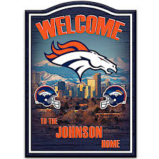 Denver Broncos Personalized Welcome
