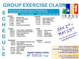 group fitness cl schedule