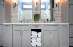 Shaker cabinets are an extremely popular style that are simple, elegant and attractive for bath/vanity cabinet remodels. Save Money On Bathroom Cabinets In Atlanta With Rta Cabinets