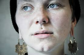 See more of septum on facebook. Septum With Moon Element Small Earring Copper And Silver Tribal Boho Trance Regenbogenschwarz