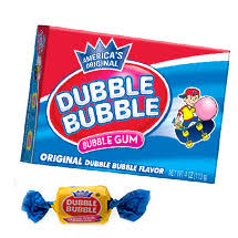 tootsie candy dubble bubble