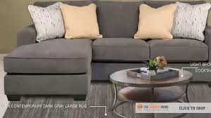 Emparejado junto con pizarra de color chenilla de ropa masculina, it & rsquo. Decor Small Living Room With Hodan Marble Sofa Chaise From Ashley Furniture Youtube
