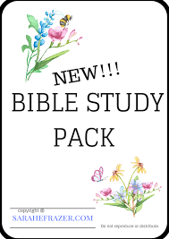 For many years brethren have used it in bible classes to study the gospels in chronological order. New Bible Study Printable Pack Free Sarah E Frazer
