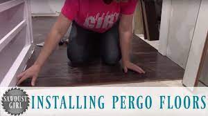 How to Install Pergo Laminate Flooring - YouTube